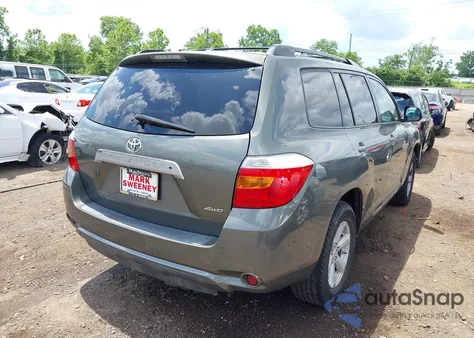 2010 Toyota Highlander Se V6 из США, поврежденный, VIN 5TDJK3EH8AS020087